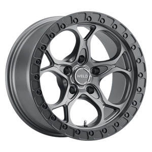 WELD Off-Road Ledge 6x135 18x9 -12 Satin Gunmetal / Satin Black