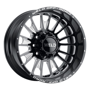 WELD Off-Road Scorch 8x180 20x10 -18 Gloss Black/Milled