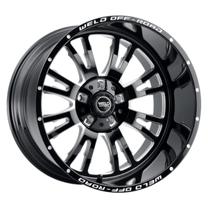 WELD Off-Road Slingblade 6x135 20x9 0 Gloss Black/Milled