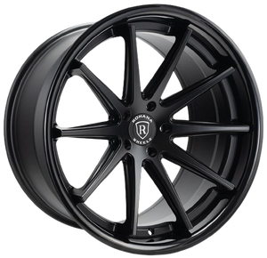 Rohana RFC10 5x120 20x9+35 Matte Black/Gloss Black Lip