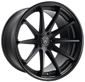 Rohana RFC10 5x120 20x11+35 Matte Black/Gloss Black Lip