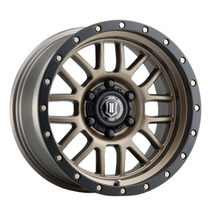 Icon Alloys ALPHA 6x135 17x8.5+6 BRONZE