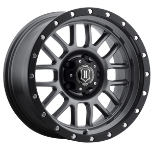 Icon Alloys ALPHA 5x150 20x9+16 GUN METAL