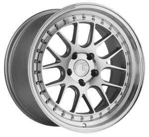 Aodhan DS06 5x100 18x8.5+35 Silver w/Machined Face