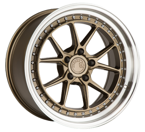 Aodhan DS08 5X114.3 19x11+22 Bronze w/Machined Lip