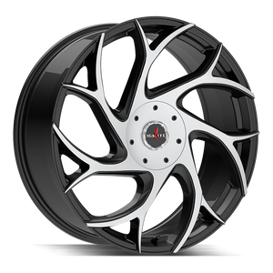 Ignite Inferno 5x112/5x115 24x8.5 +35 Gloss Black Machined