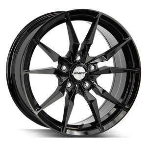 Shift Blade 5x120 17x7.5 +35 Gloss Black