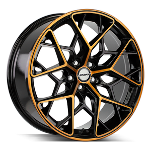 Shift Piston 5x108 18x8.5 +35 Black Machined Bronze