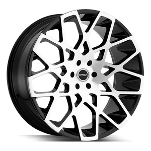 Strada Buca 5x115 24x10 +15 Gloss Black Machined