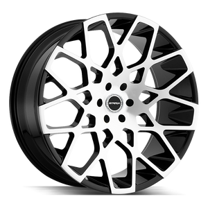 Strada Buca 6x139.7 24x10 +24 Gloss Black Machined
