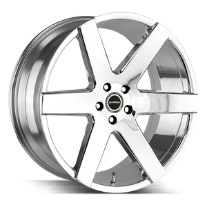 Strada Coda 5x115 22x9.5 +15 Chrome