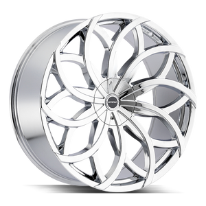 Strada Huracan 6x135/6x139.7 22x9.5 +30 Chrome