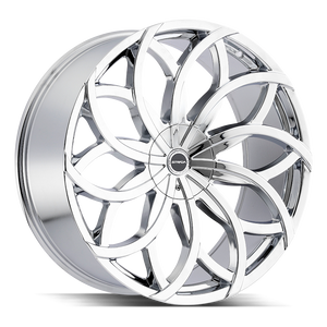 Strada Huracan Blank 26x10 +15 Chrome