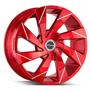 Strada Moto 5x114.3/5x120 22x9 +35 Candy Red