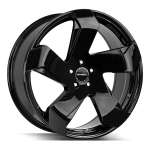 Strada Coltello 5x112 20x8.5 +40 Gloss Black