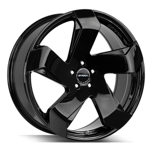Strada Coltello 5x114.3 22x9 +35 Gloss Black
