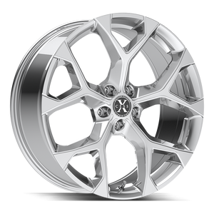 Xcess 5 Flake 5x112 20x8.5 +35 Chrome