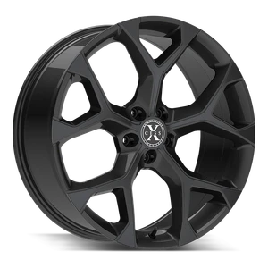 Xcess 5 Flake 5x120 20x8.5 +35 Gloss Black