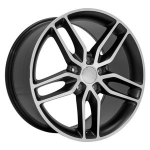 OE Wheels CV27B 5x120.65 19x10+79 Machined