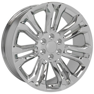 OE Wheels CV43B 6x139.7 22x9+24 Chrome