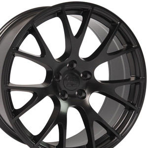 OE Wheels DG15 5x115 20x9+18 Satin Black