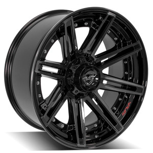 4PLAY 4P08 5x127/5x139.7 22x10-24 Brushed