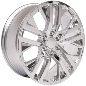 OE Wheels CV38 6x139.7 22x9+28 Chrome