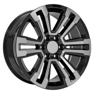 OE Wheels CV44 6x139.7 20x9+24 Machined