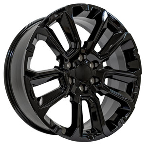 OE Wheels CV68 6x139.7 22x9+28 Black