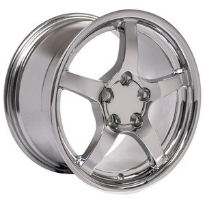 OE Wheels CV05 5x120.65 17x9.5+54 Chrome