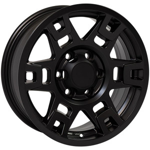 OE Wheels TY16 6x139.7 17x7+4 Black