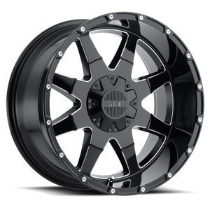 G-FX TR-12 6x135/6x139.7 18x9+12 Gloss Black Milled
