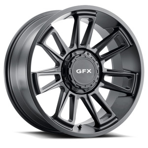 G-FX TR21 8x170 18x9+12 Matte Black