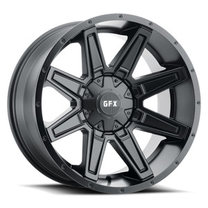 G-FX TR23 6x135/6x139.7 20x10-19 Matte Black