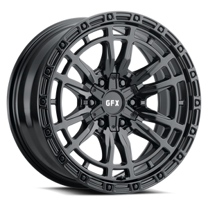 G-FX TR-24 6x135/6x139.7 17x9+12 Matte Black