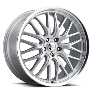 V�xx Masi 5x114.3 19x9.5+42 Silver Mirror Mach Lip
