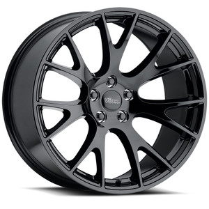 Voxx Replica Hellcat 5x115 20x9+20 Gloss Black