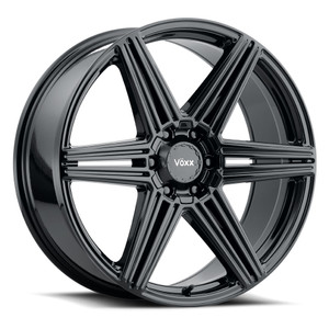 V�xx Sotto 6x132/6x139.7 20x8.5+39 Gloss Black