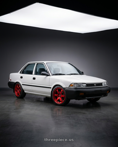 1990 Toyota Corolla on 9Six9 Wheels SIX-1 Truck wheels - visualization by THREEPIECE.US