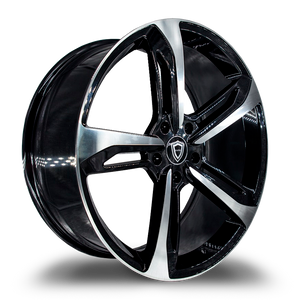 CAPRI LUXURY C5191 5x114.3 22x10.5+38 POLISH/BLACK