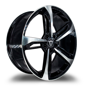 CAPRI LUXURY C5191 5x115 22x10.5+15 POLISH/BLACK