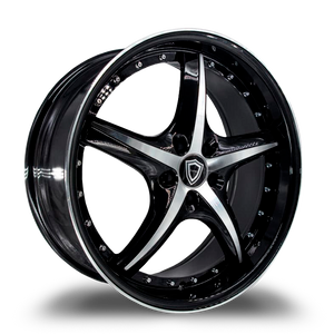 CAPRI LUXURY C5193 5x108 20x10.5+38 POLISH/BLACK