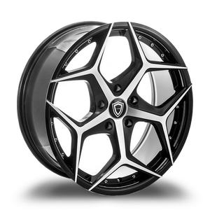 CAPRI LUXURY C5194 5x115 20x10+15 BLACK / MACHINED