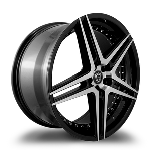 CAPRI LUXURY C5260 5x114.3 22x9+35 POLISH/BLACK