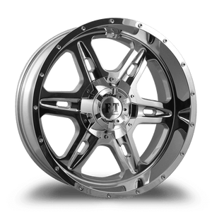 FULL THROTTLE FT6054 8x170 18x9-12 CHROME