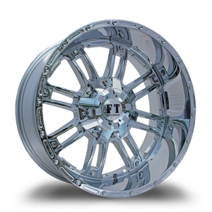 FULL THROTTLE FT8033 8x165 20x10-24 CHROME