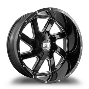 FULL THROTTLE FT1 6x135/6x139.7 18x9+ BLACK / MILLED