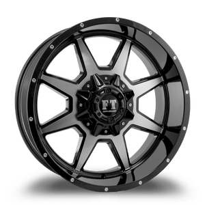FULL THROTTLE FT2 6x114.3/139.7 18x9+0 BLACK / MACHINED