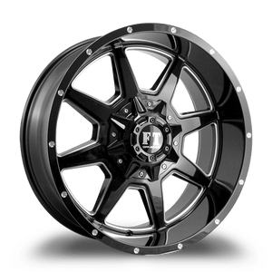 FULL THROTTLE FT2 6x135/6x139.7 18x9+0 BLACK / MILLED