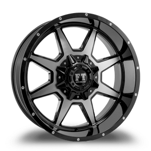 FULL THROTTLE FT2 5x139.7/5x150 20x10+0 BLACK / MACHINED